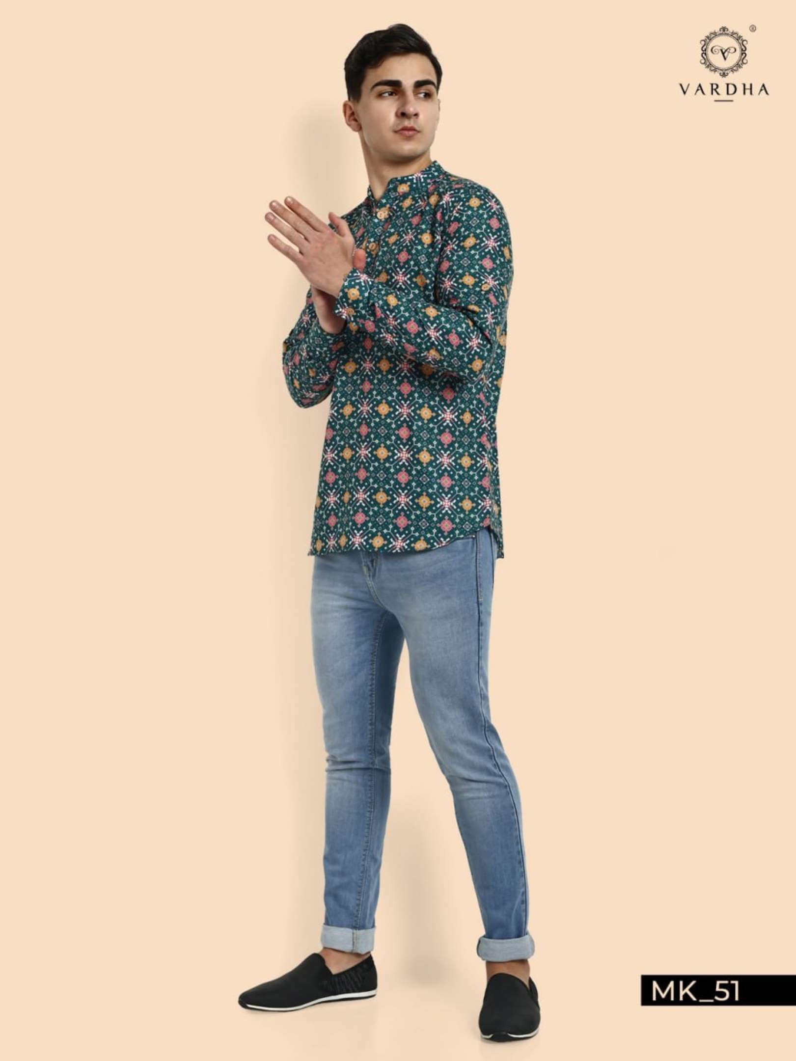 Sumshy Latest Printed Cotton Full Sleeves Mens Shirt