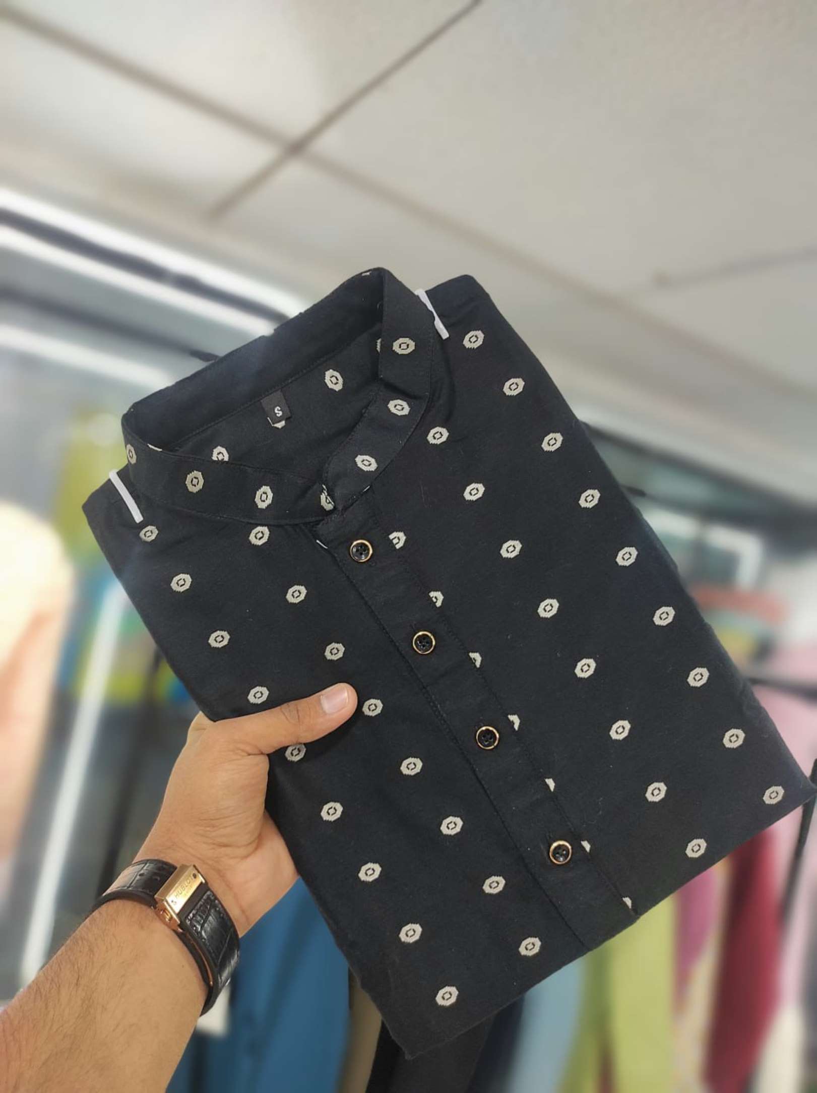 Sumshy Butti Weaving Viscose Mens Kurta Pajama