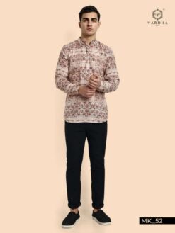 Sumshy Vardha Printed Cotton Mens Shirt