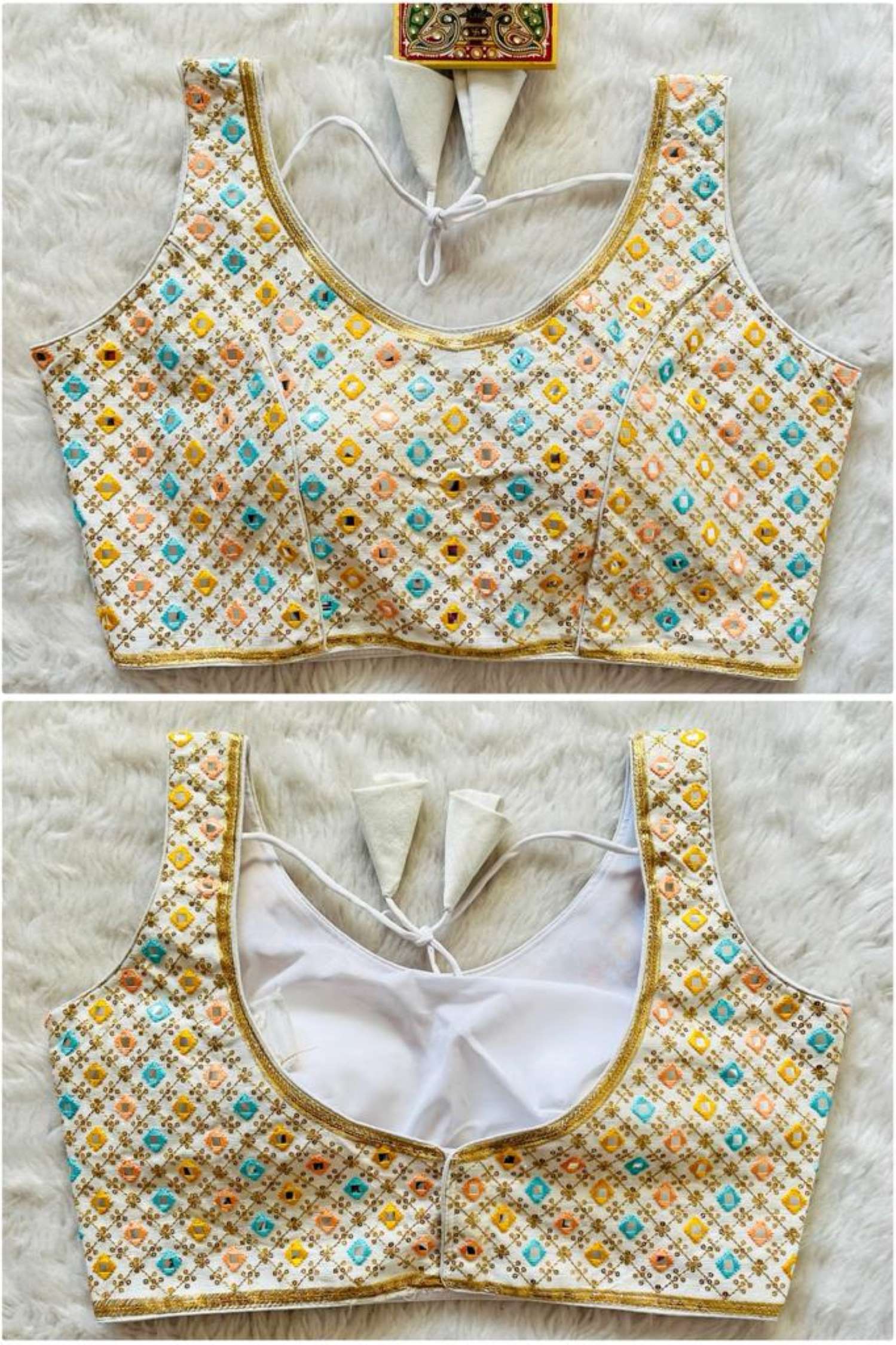 Sumshy Ladies Wear Heavy Phantom Silk Designer Blouse