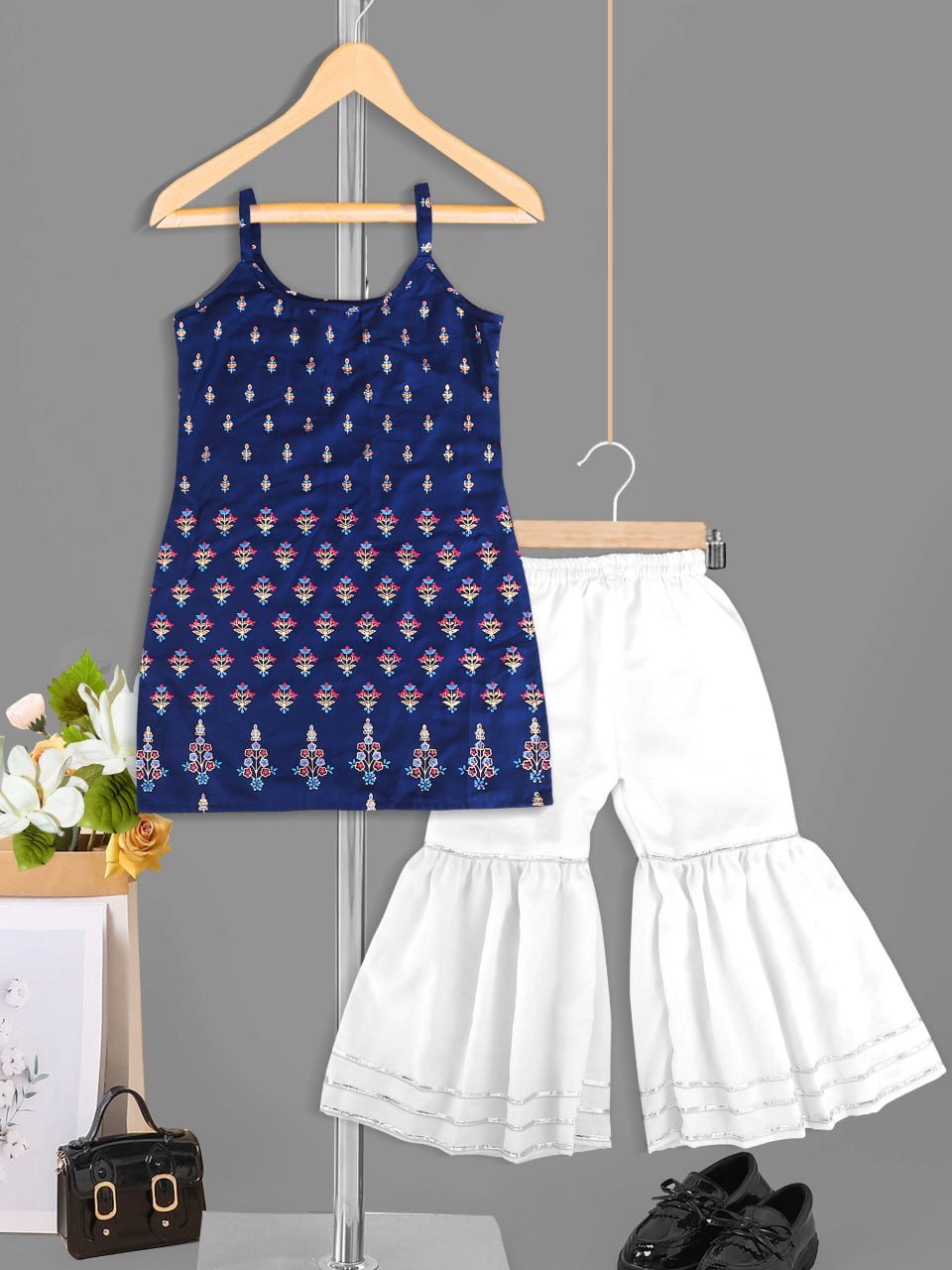 Sumshy Rayon Sharara Kurti Latest Collection Online Catalog