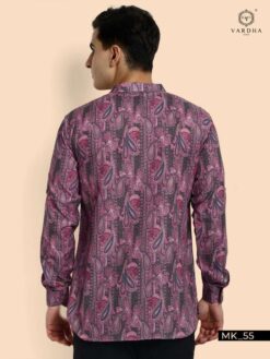 Sumshy Party Wear Printed Cotton Mens Full Sleeves Shirt