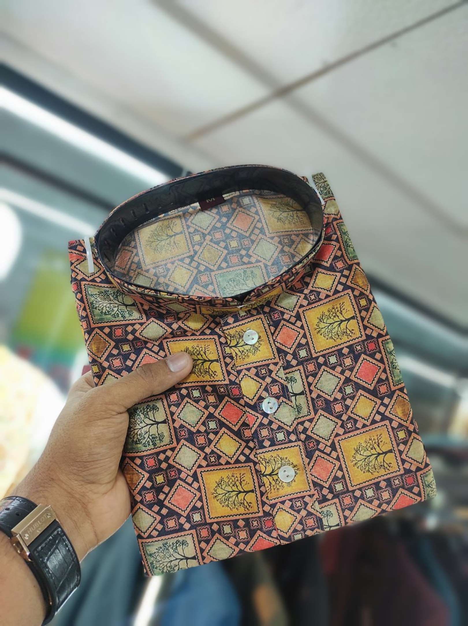 Sumshy Wedding Wear Printed Silk Mens Kurta Pajama