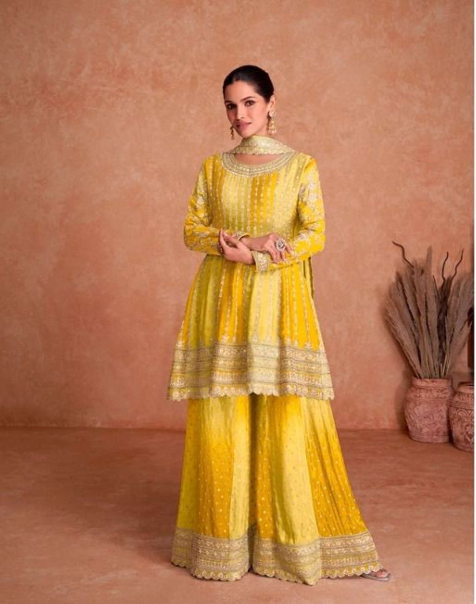 Gulkayra Vaani Vol.2 Real Chinon Embroidered Readymade Dress