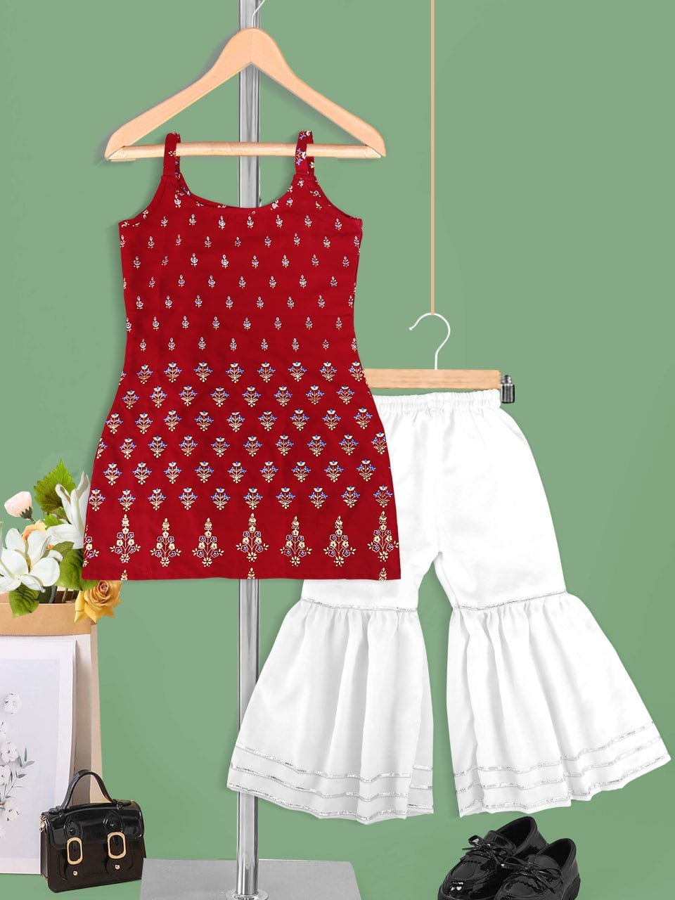 Sumshy Rayon Sharara Kurti Latest Collection Online Catalog