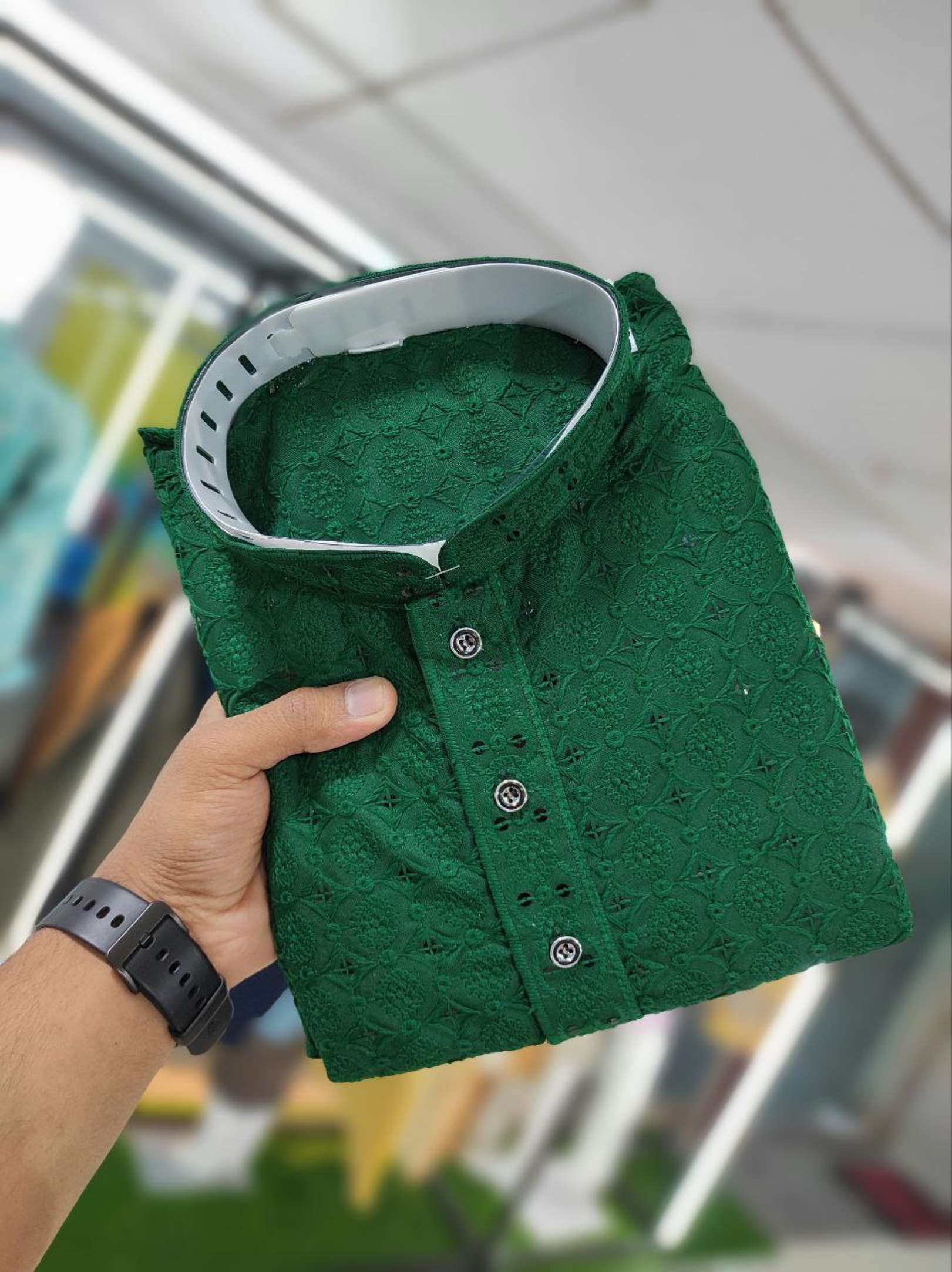 Sumshy Lakhanavi Heavy Rayon Mens Kurta Pajama