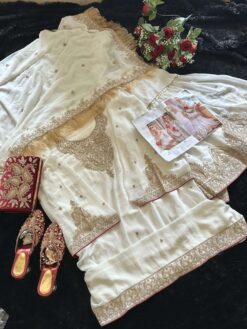Sumshy Ziaaz Embroidery Georgette Pakistani Dress