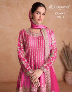 Gulkayra Vaani Vol.2 Real Chinon Embroidered Readymade Dress
