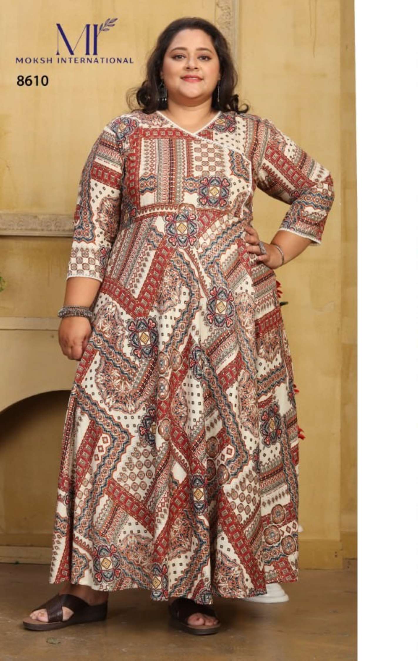 Moksh Jambo Vol 1 Printed Premium Rayon Gown