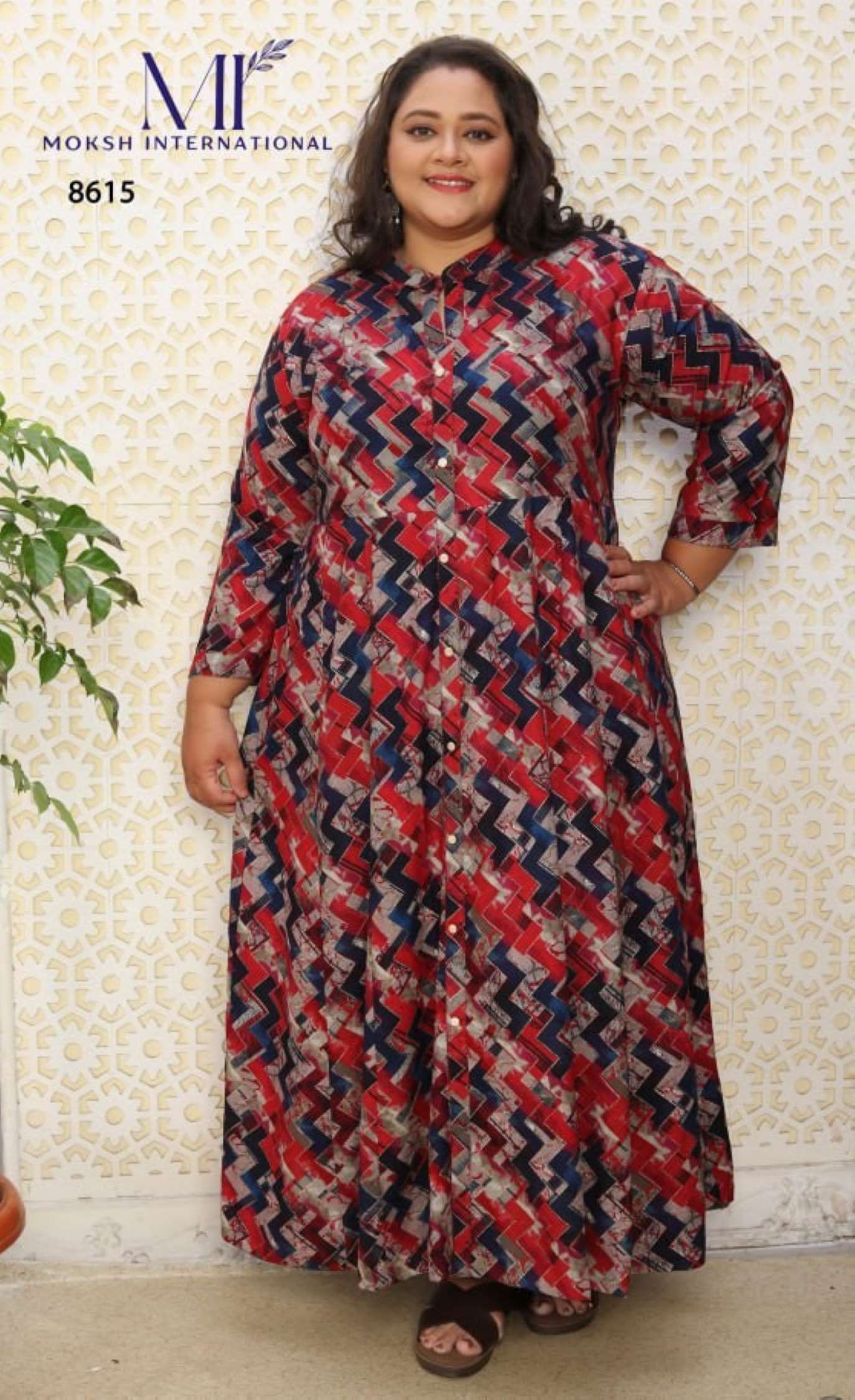 Moksh Tree Vol 1 Printed Premium Rayon Gown