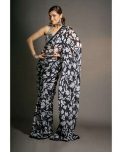 Sumshy Ankita Latest Party Wear Georgette Printed Sarees