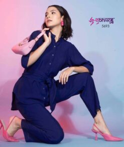 Shubhvastra Femella Self Design Viscose Rayon Co-ord Set