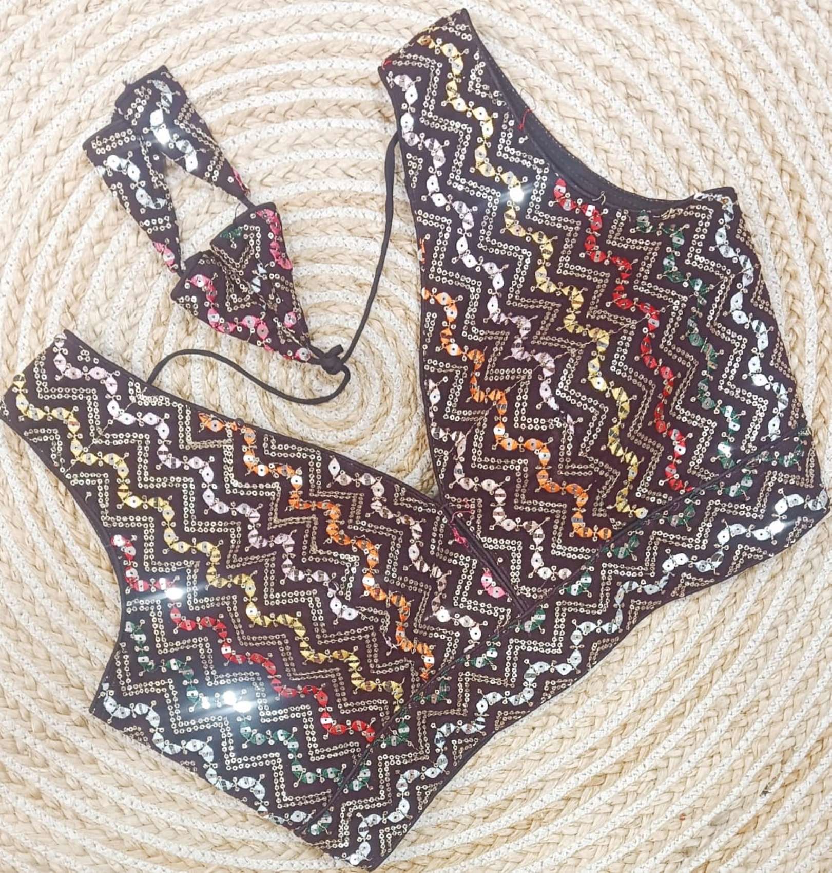 Sumshy Bollywood Big Size Multi Georgette Blouse