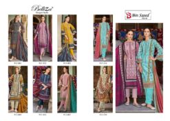 Belliza Bin Saeed Vol 4 Cotton Digital Printed Dress Material