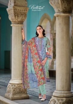 Belliza Guzarish Vol 8 Cotton Digital Printed Dress Material