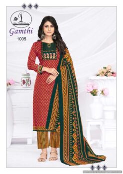 Miss World Gamthi Vol 1 Cotton Printed Dress Material