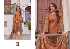 Shraddha Bin Saeed Lawn Collection Vol 8 Pakistani Suit