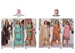 Shraddha Bin Saeed Lawn Collection Vol 8 Pakistani Suit