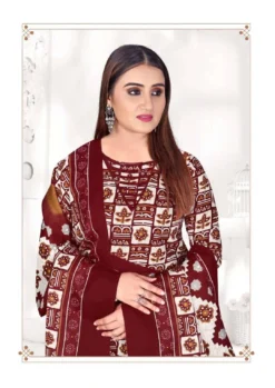 Snb Radhika Vol 3 Ready Made Soft Cootn Patiyala Suit