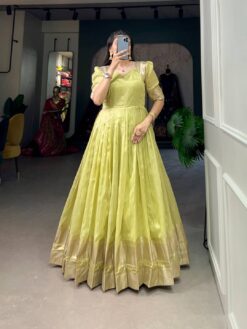 Sumshy 5303 Khadi Organza Gown Collection