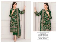 Sumshy KF153 Georgette Pakistani Dress Material