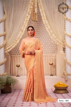 Sumshy Pehnava Silk Wedding Wear Georgette Saree Collection
