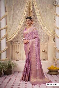 Sumshy Pehnava Silk Wedding Wear Georgette Saree Collection