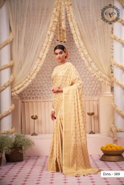 Sumshy Pehnava Silk Wedding Wear Georgette Saree Collection