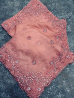 Sumshy 3030 Crystal Party Wear Saree Collection