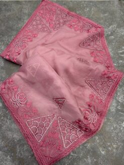 Sumshy 3030 Crystal Party Wear Saree Collection