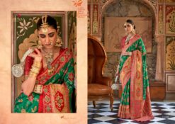 REWAA GANGOTRI SILK BANARASI BROKET SAREE