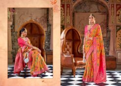 REWAA GANGOTRI SILK BANARASI BROKET SAREE
