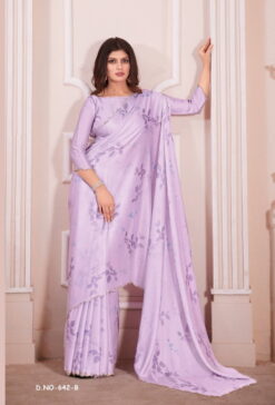 Mehak 642 Series Pure Satin Georgette Saree Collection