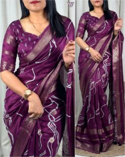 Sumshy Tarang Muslin Cotton Saree Collection