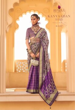 Rewaa Kanyaadan Vol 2 Silk Designer Saree Collection