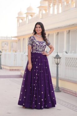 Sumshy 1095 Faux Blooming Gown Collection
