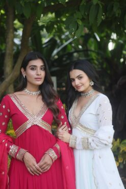 Sumshy 1067 Alia Cut Gown with Dupatta Collection