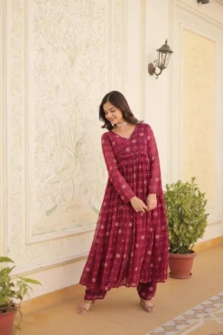 Sumshy 1096 Ready Made Kurti with Pant Set