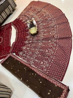 Sumshy SBD 1269 Designer Maroon Lehenga Choli With Dupatta