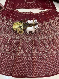 Sumshy SBD 1269 Designer Maroon Lehenga Choli With Dupatta