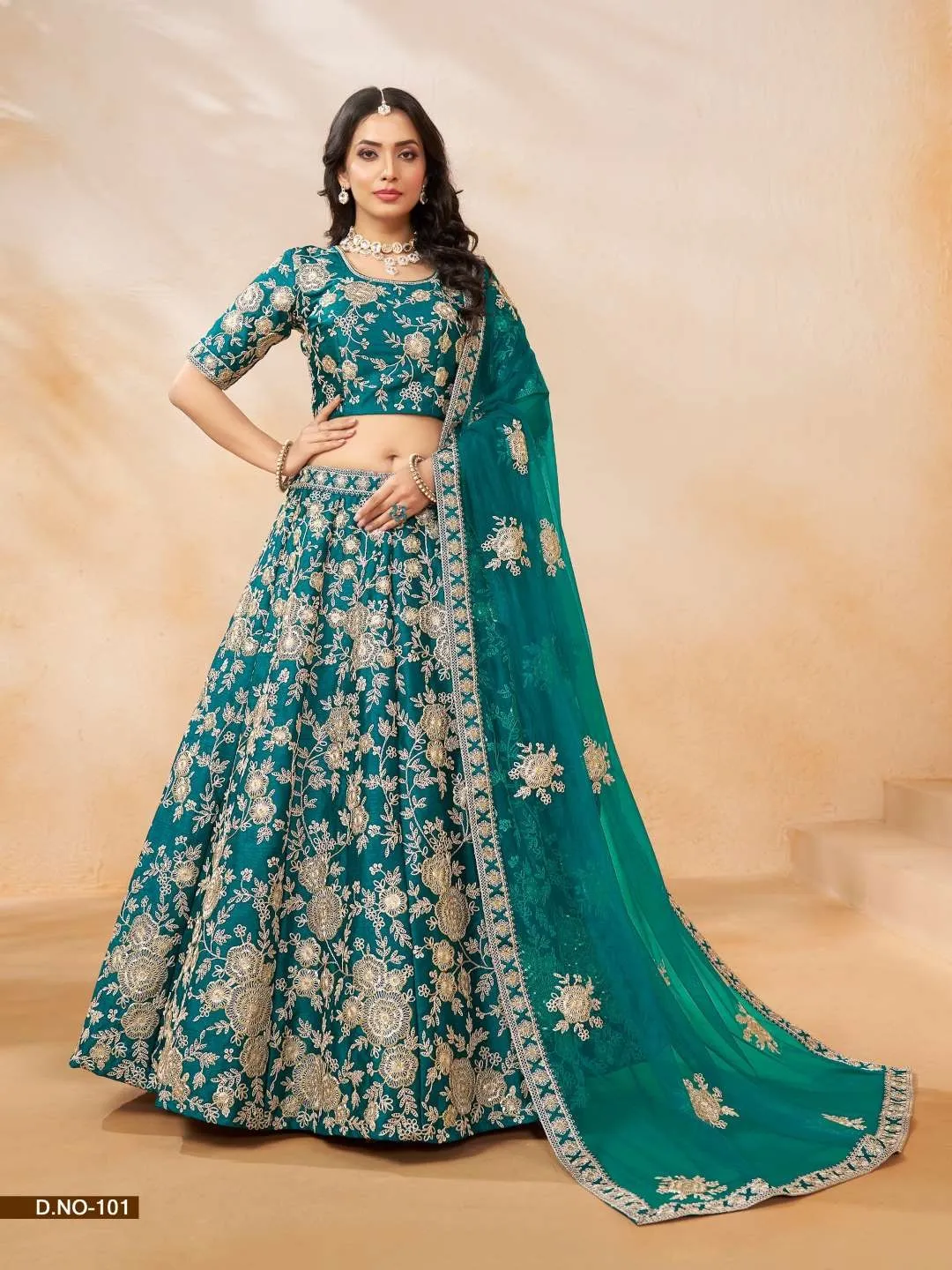 7E Mehvish Vol 1 Art Silk Designer Lehenga Choli Online - Image 3