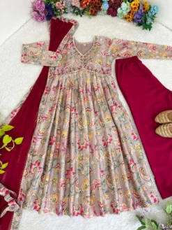 Alia Cut 379 Readymade Hand Work New Design Collection