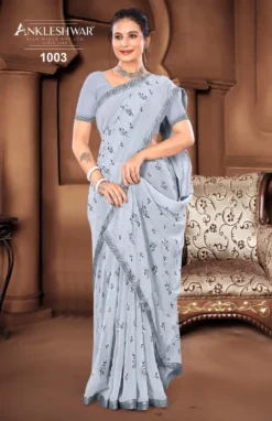 ANK Rapido Vol 01 Georgette Saree New Design