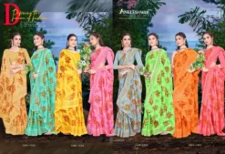 ANK Thailand Vol 01 Fancy Printed Saree Wholesale Under 500