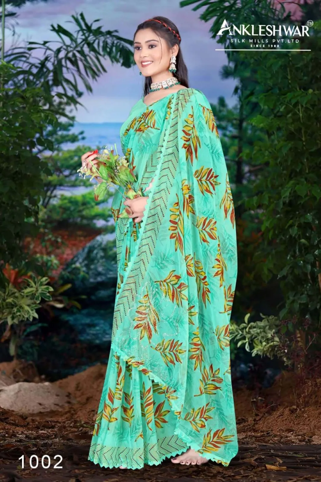 ANK Thailand Vol 01 Fancy Printed Saree Wholesale Under 500