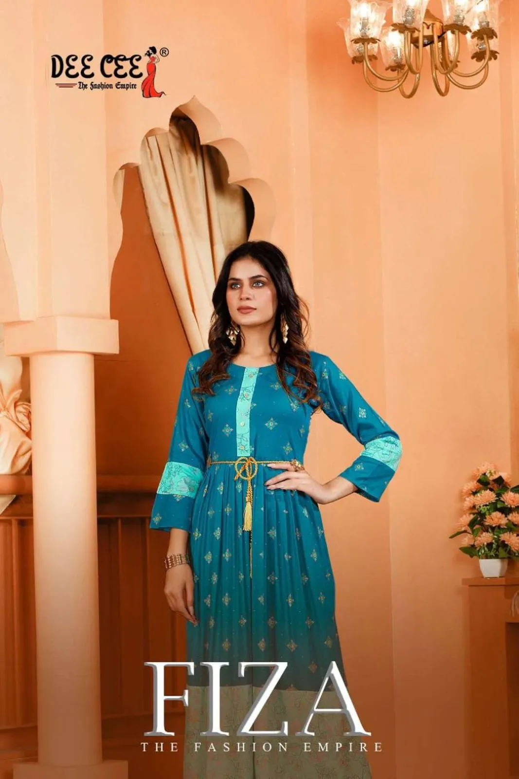 Deecee Fiza Rayon Printed Kurti Wholesale Catalog