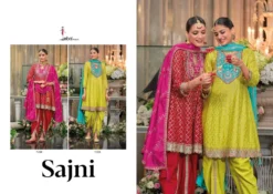 Eba Sajni Chinon Readymade Suits Collection