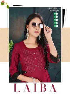 Fashion Talk Laiba Flair Kurti New Collection