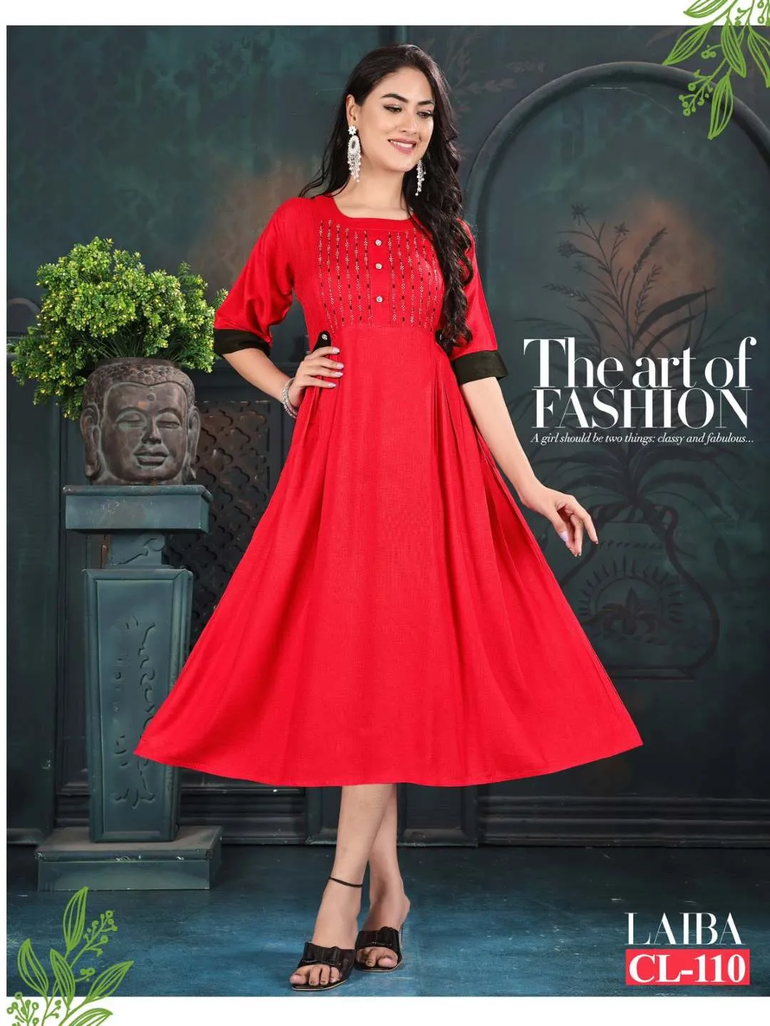 Fashion Talk Laiba Kurti Collection - Image 8