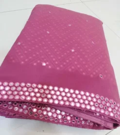 FD 352 Pink Georgette Lehenga Choli Latest Design Under 3000